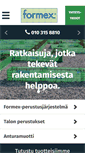 Mobile Screenshot of formex.fi