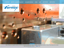 Tablet Screenshot of formex.de