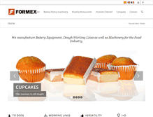 Tablet Screenshot of formex.es
